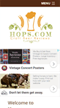 Mobile Screenshot of hops.com